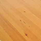 Solid pine table, Les Arcs, France.