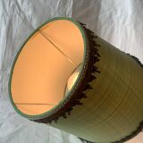 Vintage alabaster and brass table lamp