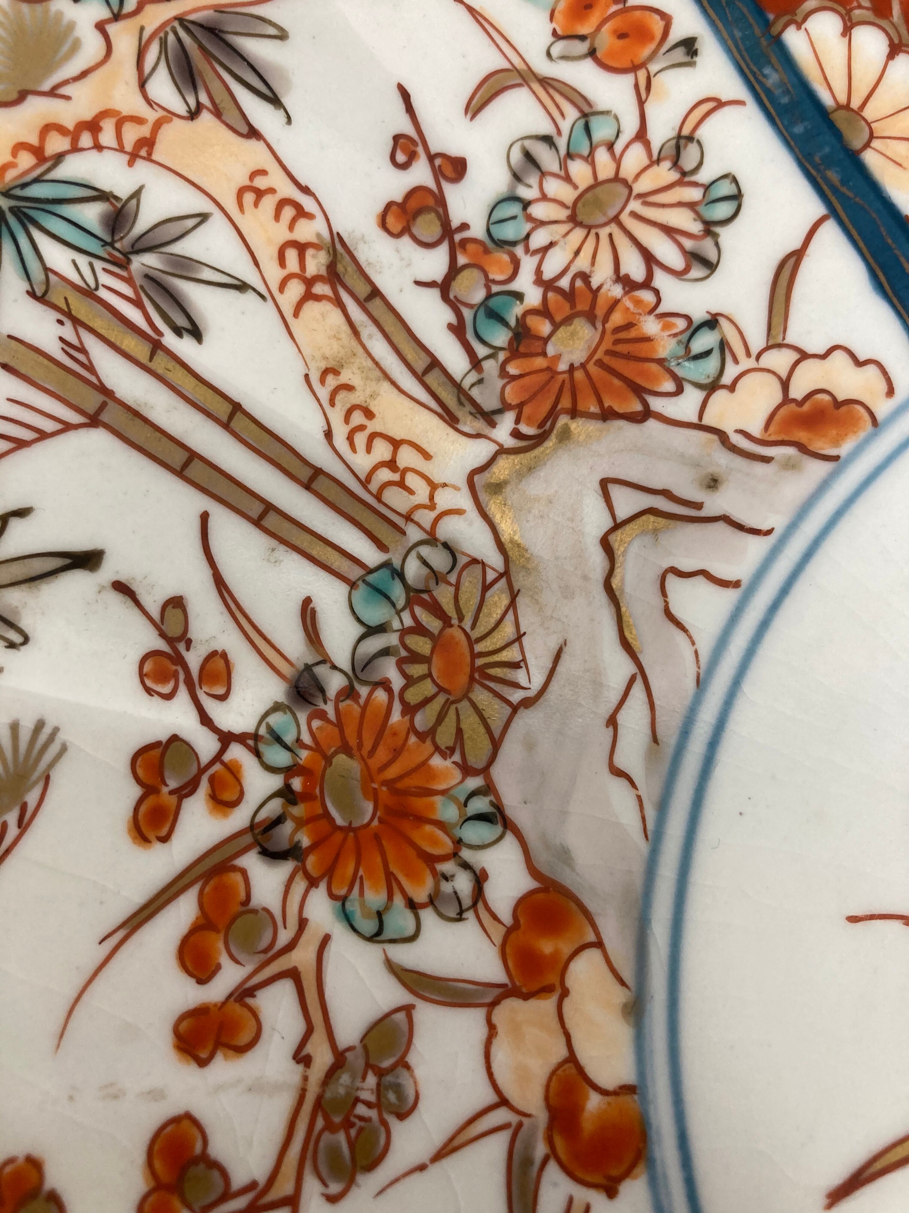 Old imari plate