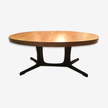 Table ovale avec allonges