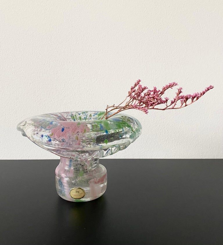 Glass Vase, Object by Helena Tynell for Riihimaen Lasi Oy / Finland, ca. 1970s