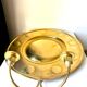 Vintage Wall Double Candle Holder Sconce in Brass