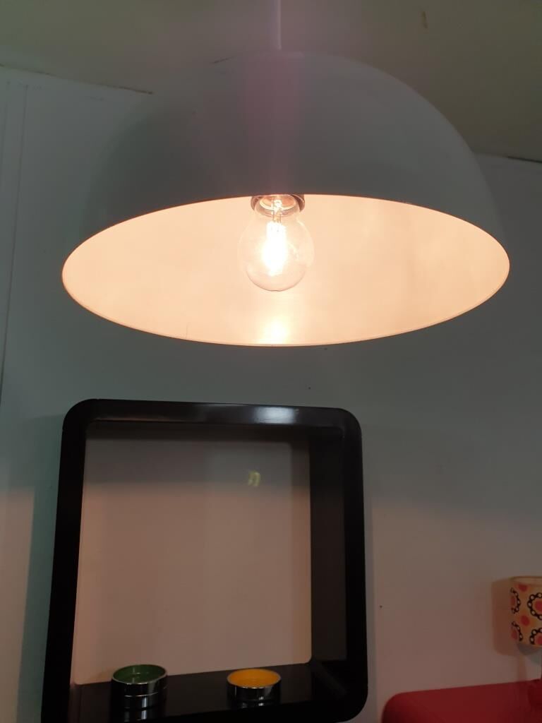 White Vintage Pendant Lamp - Vintage Chandelier