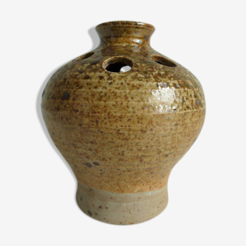 Vase enamelled sandstone