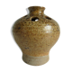 Vase pique fleurs en grès émaillé