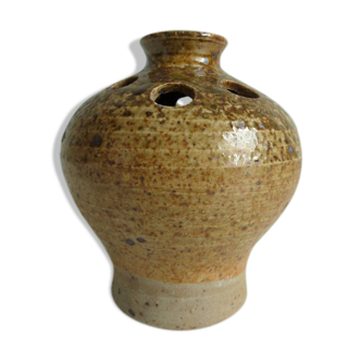 Vase enamelled sandstone