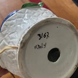 Porcelain lamp foot sign kaly 3/67