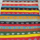 Traditional Berber multicolored carpet   65x105cm