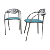 Chaises italiennes Alisea par Lisa Bross pour Studio Simonetti, années 1980, Ensemble de 2