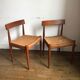 Set 2 Scandinavian chairs Mogens Kold