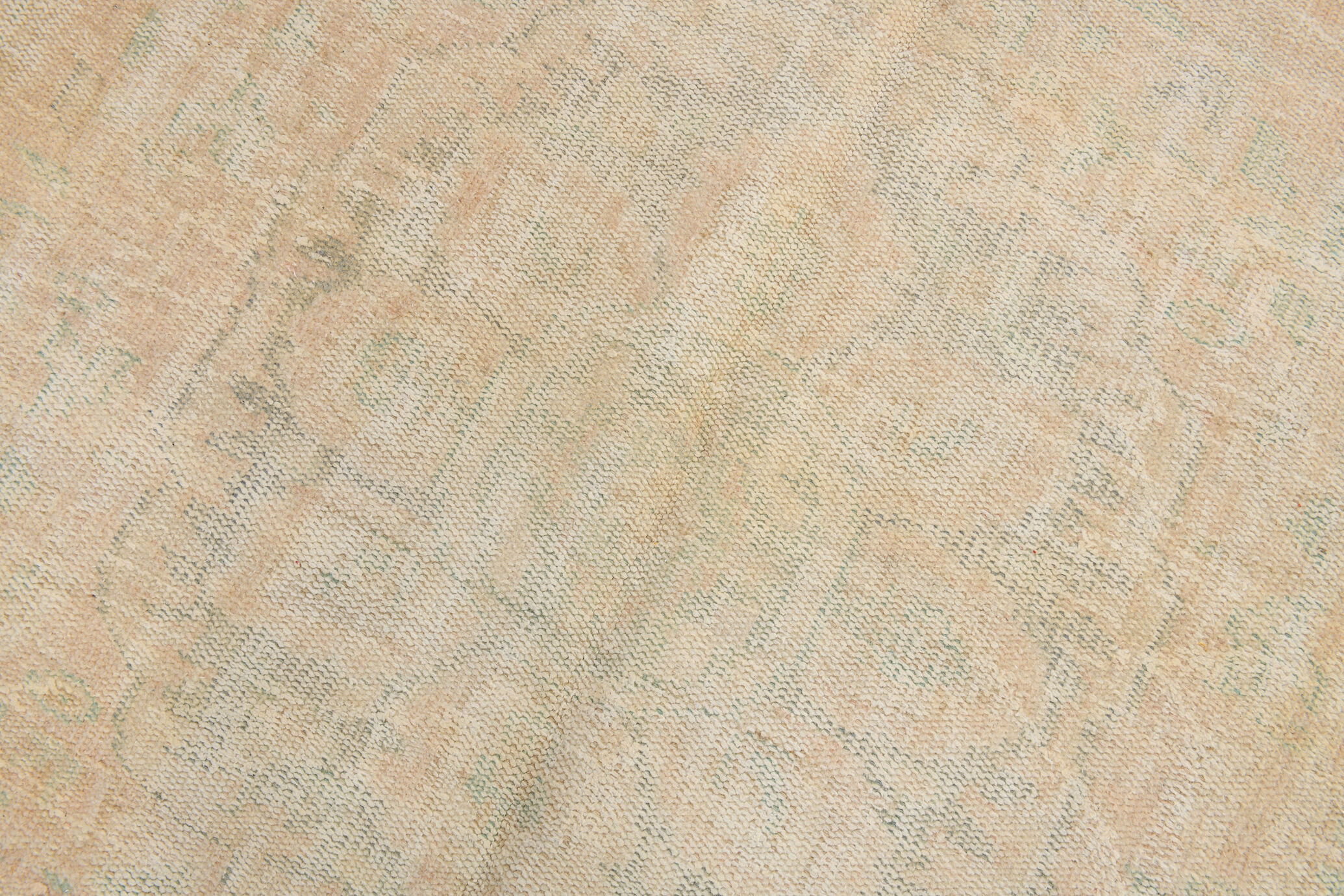 5x9 cream & beige oriental vintage rug 157x268cm