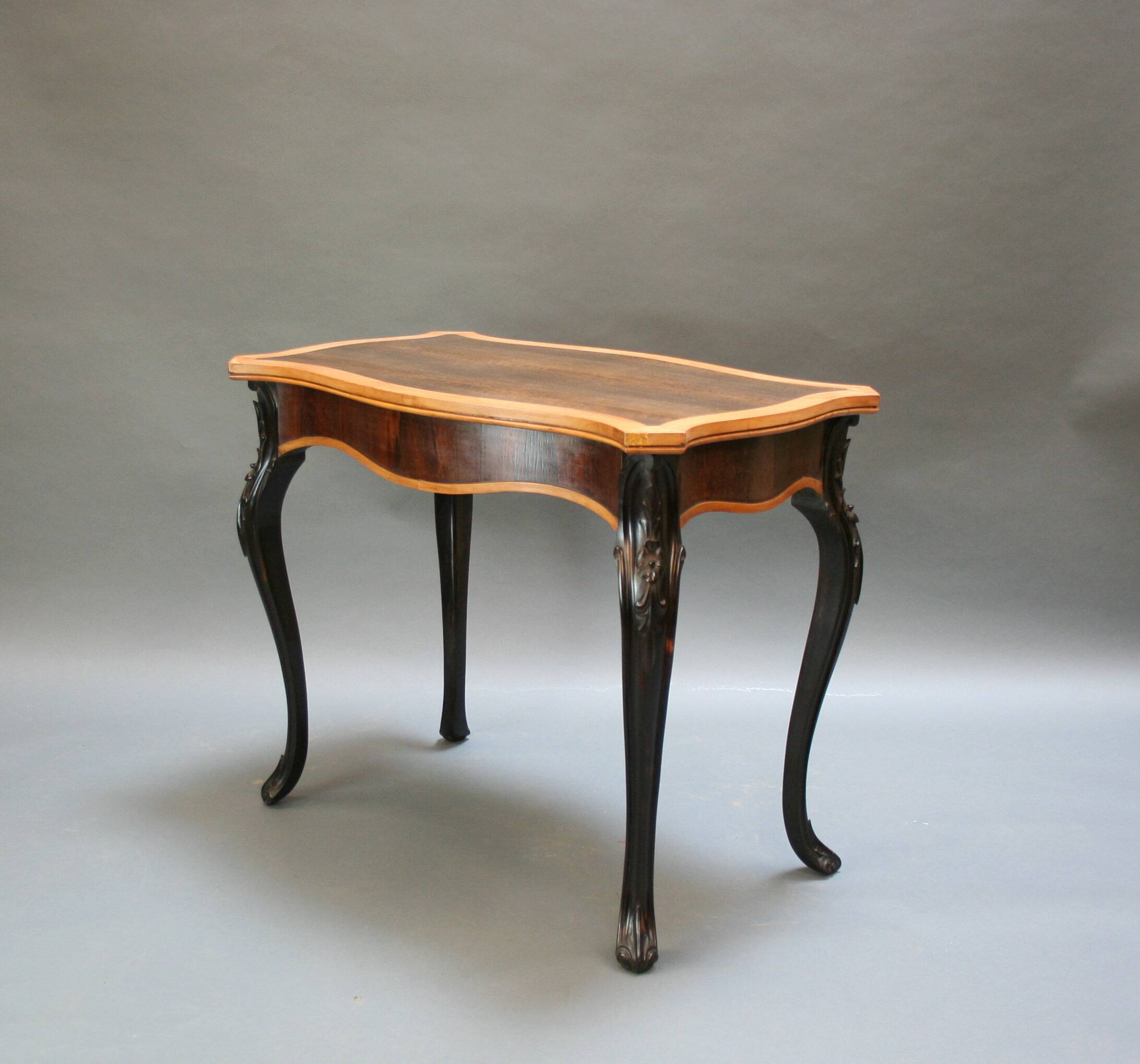 C19th ceylonese occasional centre table