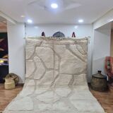 Handmade wool Berber rug 300X200 cm