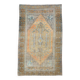 4x7 Turkish Muted Peach Retro Vintage Persian Rug, 133x213Cm