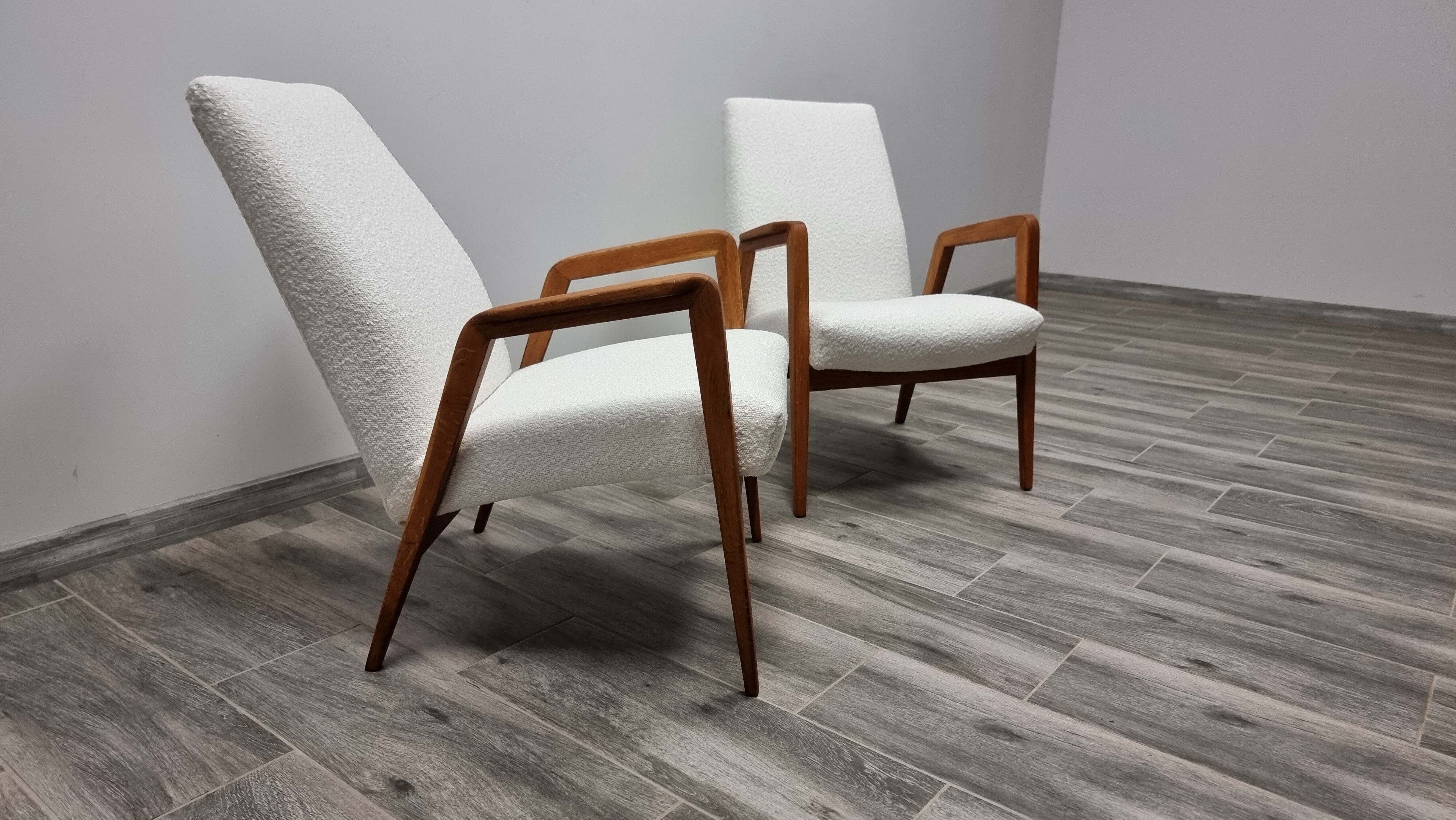 Pair of armchairs by Jan Vanek