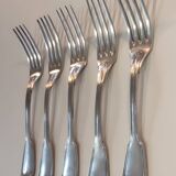 Series 5 Old Christofle Forks Silver Metal