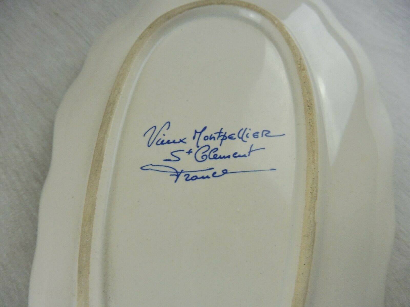 Old ravine décor Vieux Montpellier, ceramic from St Clement