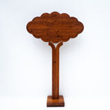 Sculpture décorative d’arbre en bois du milieu du siècle signée par Giorgio Rastelli, Italie, années 1970