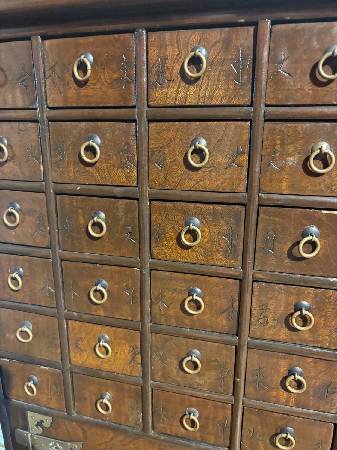 Antique Chinese apothecary cabinet - 36 drawers
