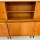 Antique 1950s vintage designer oak modular sideboard