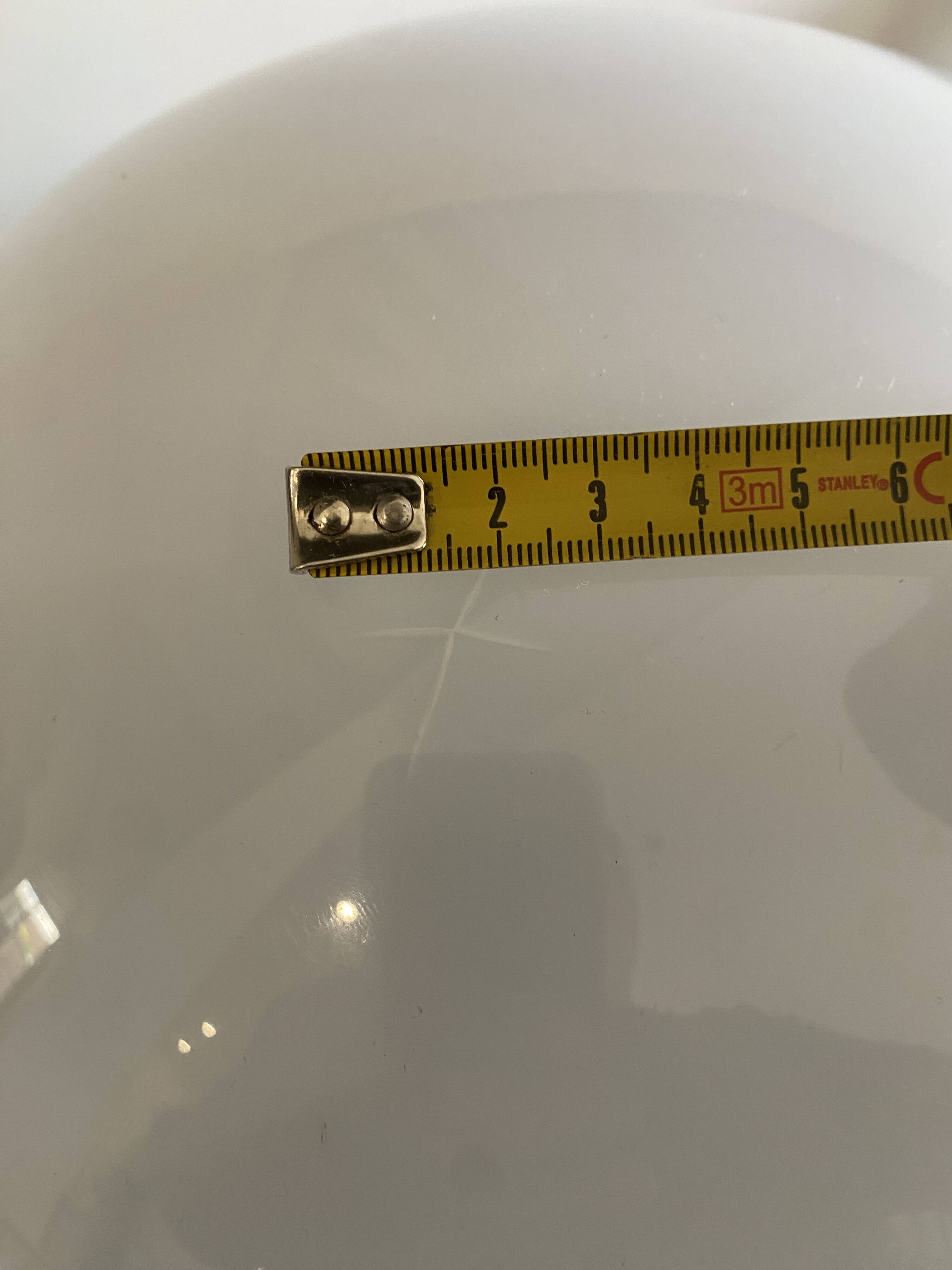 Chrome floor lamp Guzzini vintage 1960