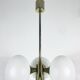 Kaiser chandelier with 9 arms in chrome, 1960s, Germany