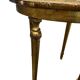 Vintage Florentine round side table / side table
