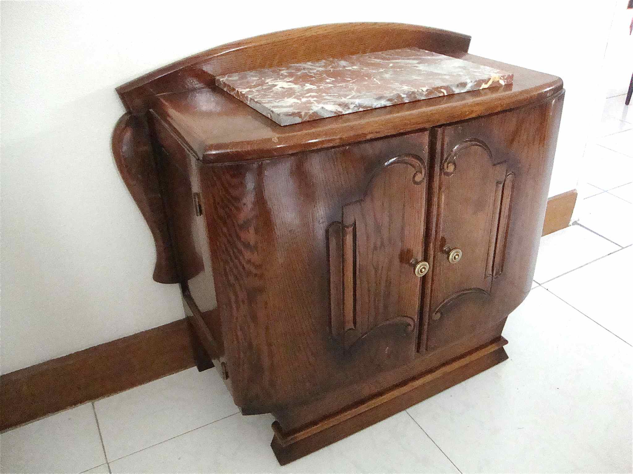 Art deco bedside table