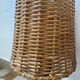 60s vine and rattan lamps (X2)