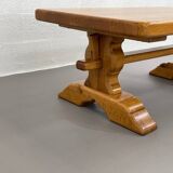 Table basse vintage en chêne