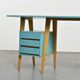 Ensemble bureau et chaise par André Sornay, Sornay Meubles Lyon 1955