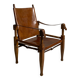 Leather safari armchair by Wilhelm Kienzle for Wohnbedarf, 1950s