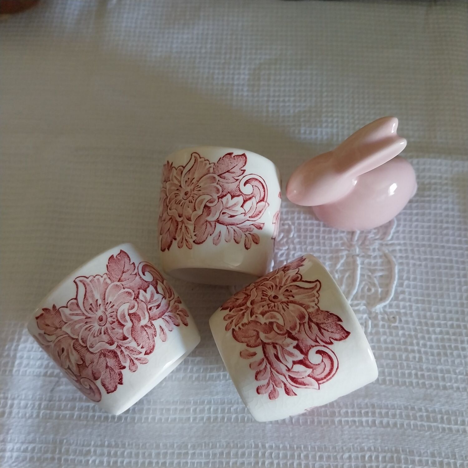 Antique English egg cups