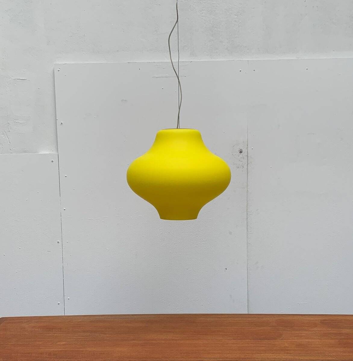 Italian vintage pendant lamp Cina by Rodolfo Dordoni for Arteluce