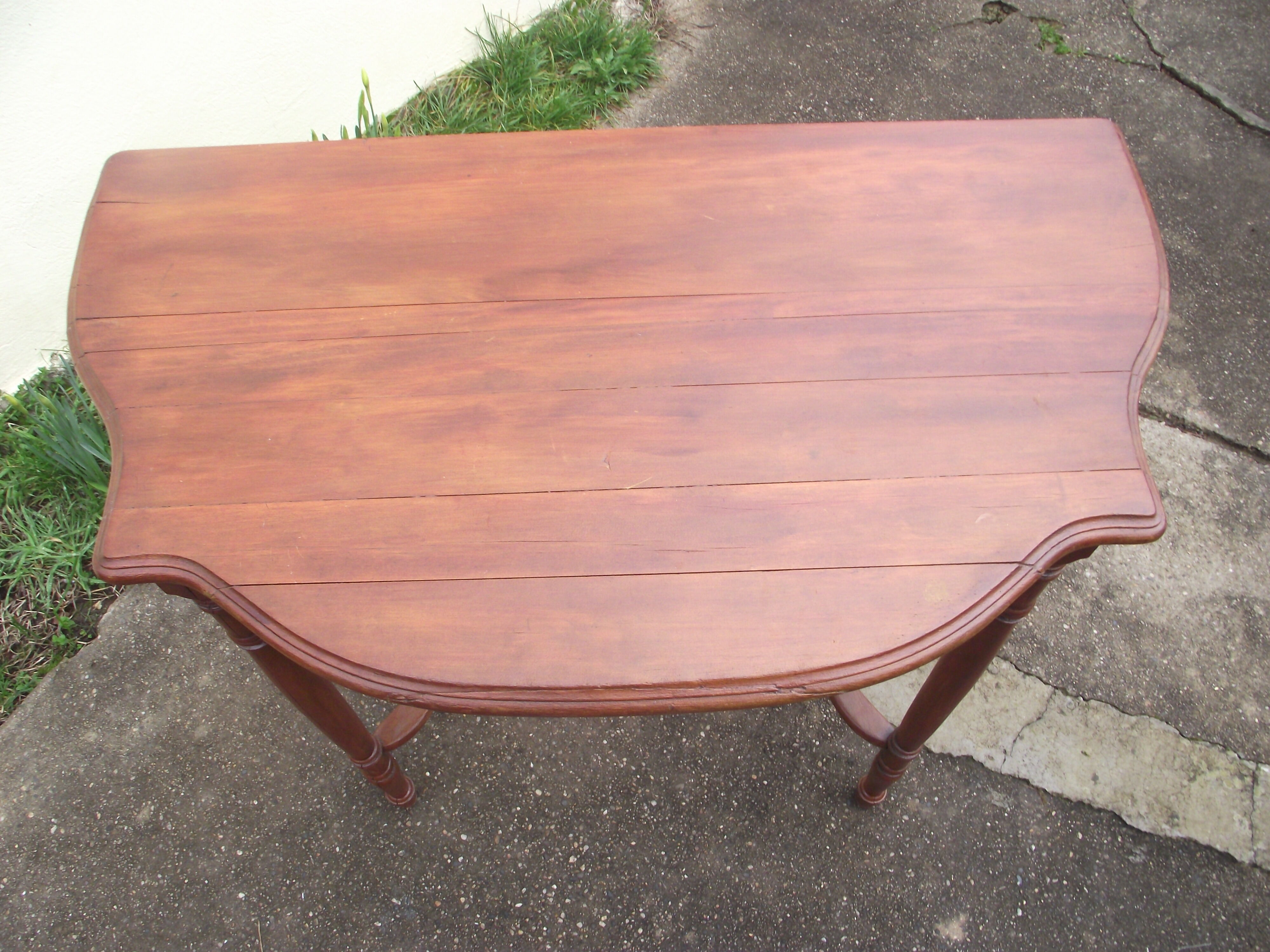 Mahogany console early 20th