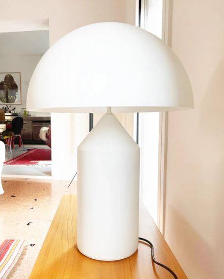 Oluce - Lampe de table Atollo Glass 235