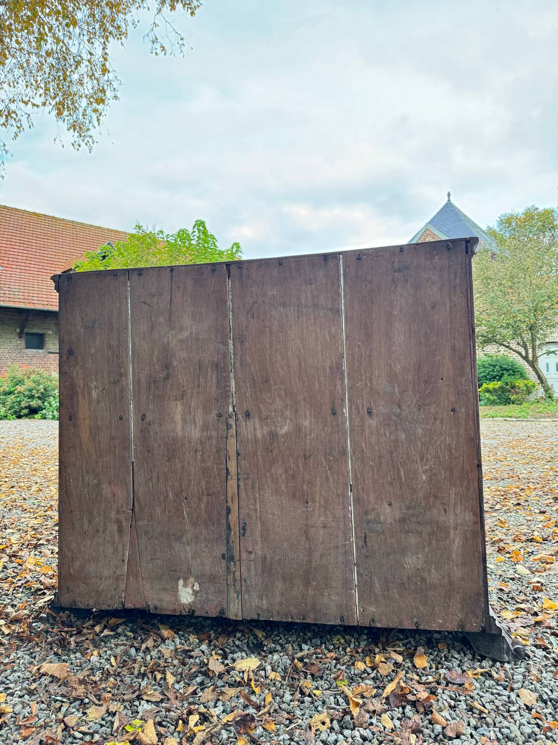 Natural Wood Chest of Drawers from the 18th Century, Foreign Work