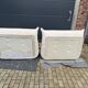 Original ligne roset togo set 3z, 2z + corner beige corduroy in new condition!!
