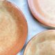 3 Petites Assiettes Vintage en Grès Vallauris