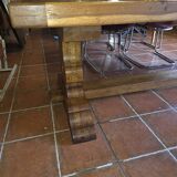 Oak farmhouse table