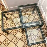 Nesting coffee tables by Pierre Vandel