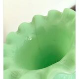 Vase en verre opalin Art Nouveau Portieux Vallerysthal
