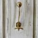 Brass coat rack or coat hook