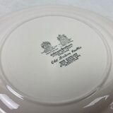 "Johnson Brothers" green English deco plate