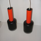 Pair of hanging lamps from the 70s