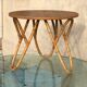 Vintage rattan coffee table