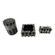 Set de fumeur brutaliste en aluminium Casper Studioguss 1970