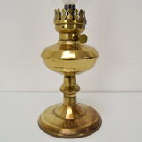 Vintage brass table lamp, czechoslovakia, 1950&#39;s.