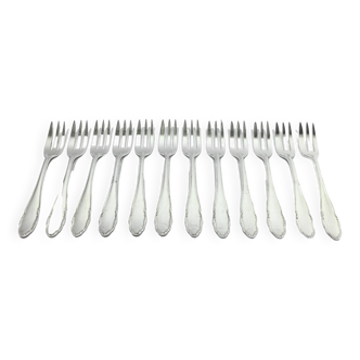 WMF – 12 silver-plated cake forks