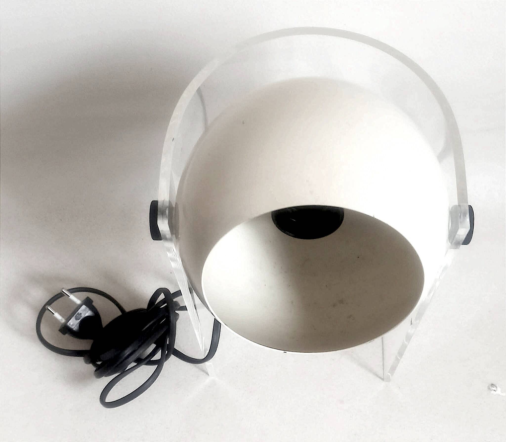Space Age Lamp 1970s Height 30 cm